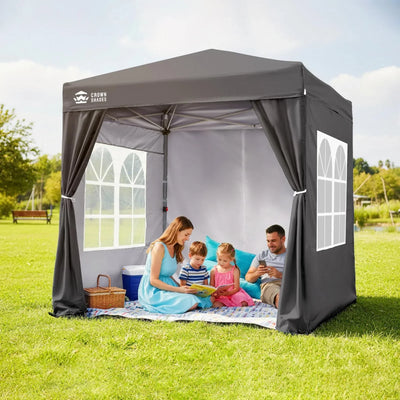 ArdenShade 2 x2m Pop Up Gazebo with 4  Sidewalls